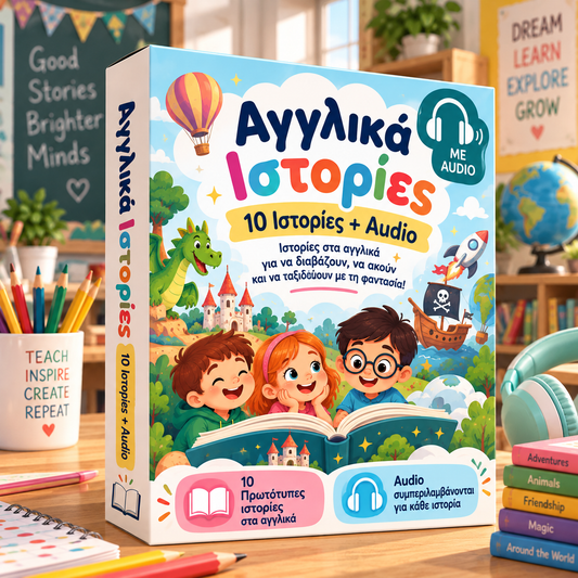 English Storytime: 10 Ιστορίες + Ήχος
